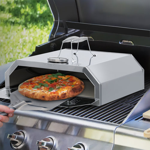 MoNiBloom Stainless Steel Countertop Charcoal Pizza Oven Wayfair